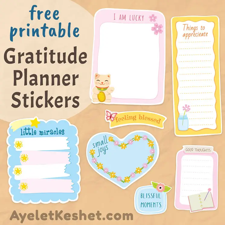 Cozy Winter PRINTABLE Stickers for Journaling & Planner Decoration