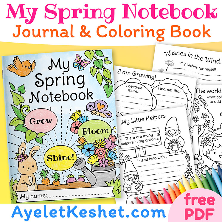 Printable Spring Notebook – A Meaningful Spring Activity for Kids 🌸 ...